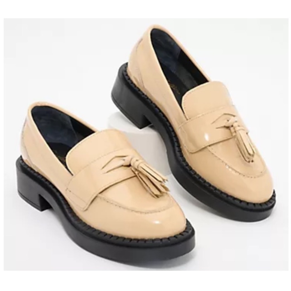 Seychelles Tan Tassel Loafers